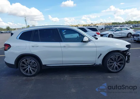 2022 BMW X3 Sdrive30I from USA, damaged, VIN 5UX43DP01N9K69065